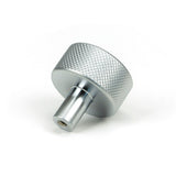 From The Anvil - Satin Chrome Brompton Cabinet Knob - 32mm (No rose) | Sku. 46892 | Trade Door Handles.