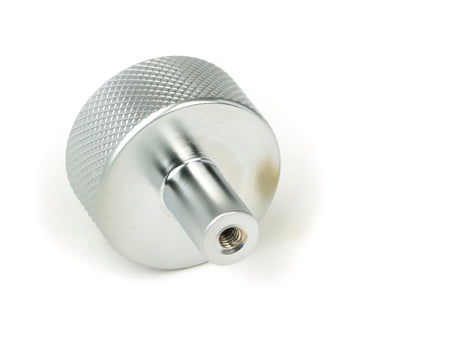From The Anvil - Satin Chrome Brompton Cabinet Knob - 32mm (No rose) | Sku. 46892 | Trade Door Handles.