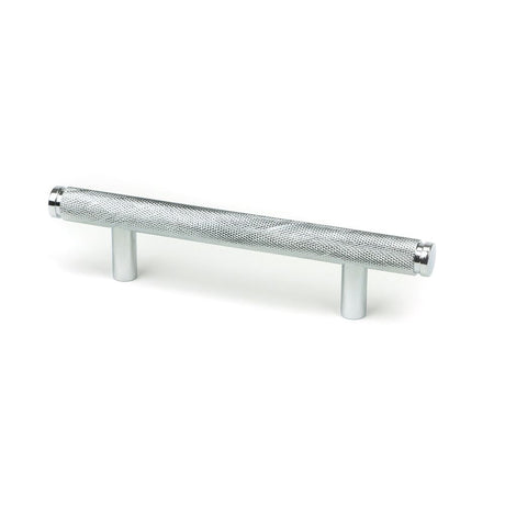 From The Anvil - Polished Chrome Full Brompton Pull Handle - Small | Sku. 46897 | Trade Door Handles.