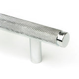 From The Anvil - Polished Chrome Full Brompton Pull Handle - Medium | Sku. 46898 | Trade Door Handles.