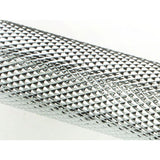 From The Anvil - Polished Chrome Full Brompton Pull Handle - Medium | Sku. 46898 | Trade Door Handles.