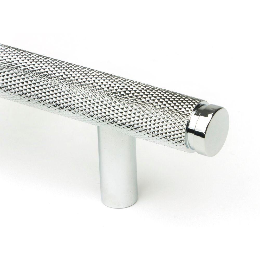 From The Anvil - Polished Chrome Full Brompton Pull Handle - Large | Sku. 46899 | Trade Door Handles.