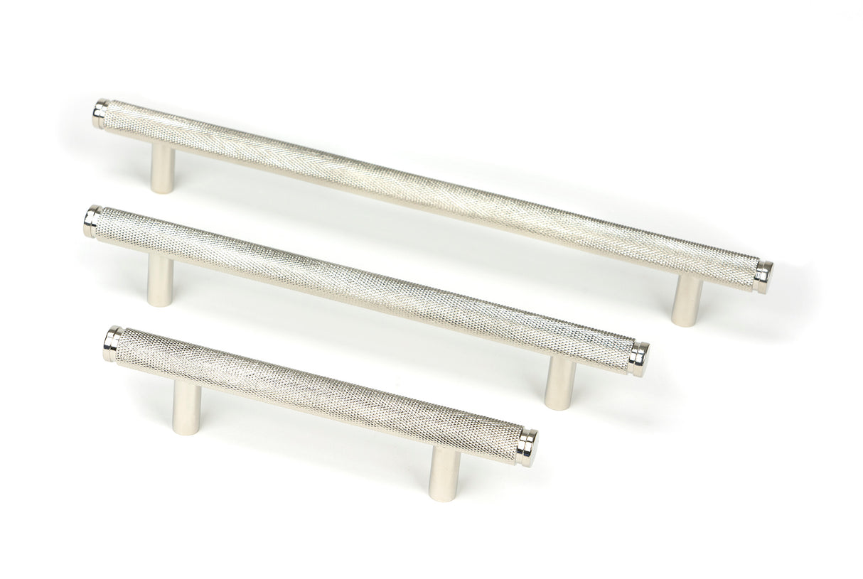 From The Anvil - Polished Nickel Full Brompton Pull Handle - Medium | Sku. 46901 | Trade Door Handles.