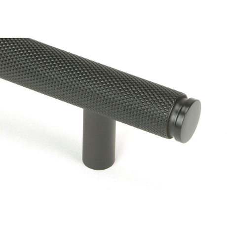 From The Anvil - Aged Bronze Full Brompton Pull Handle - Medium | Sku. 46904 | Trade Door Handles.