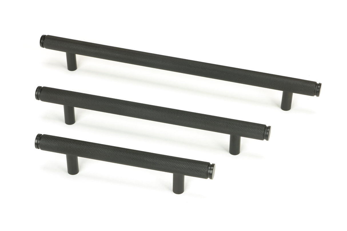 From The Anvil - Aged Bronze Full Brompton Pull Handle - Medium | Sku. 46904 | Trade Door Handles.