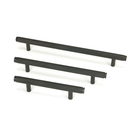 From The Anvil - Aged Bronze Full Brompton Pull Handle - Medium | Sku. 46904 | Trade Door Handles.