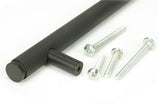 From The Anvil - Aged Bronze Full Brompton Pull Handle - Large | Sku. 46905 | Trade Door Handles.