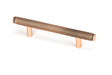 From The Anvil - Polished Bronze Full Brompton Pull Handle - Small | Sku. 46906 | Trade Door Handles.