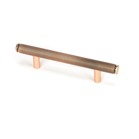 From The Anvil - Polished Bronze Full Brompton Pull Handle - Small | Sku. 46906 | Trade Door Handles.