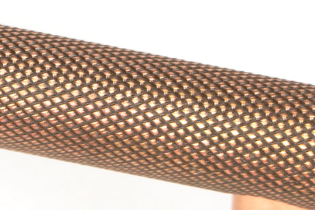 From The Anvil - Polished Bronze Full Brompton Pull Handle - Medium | Sku. 46907 | Trade Door Handles.