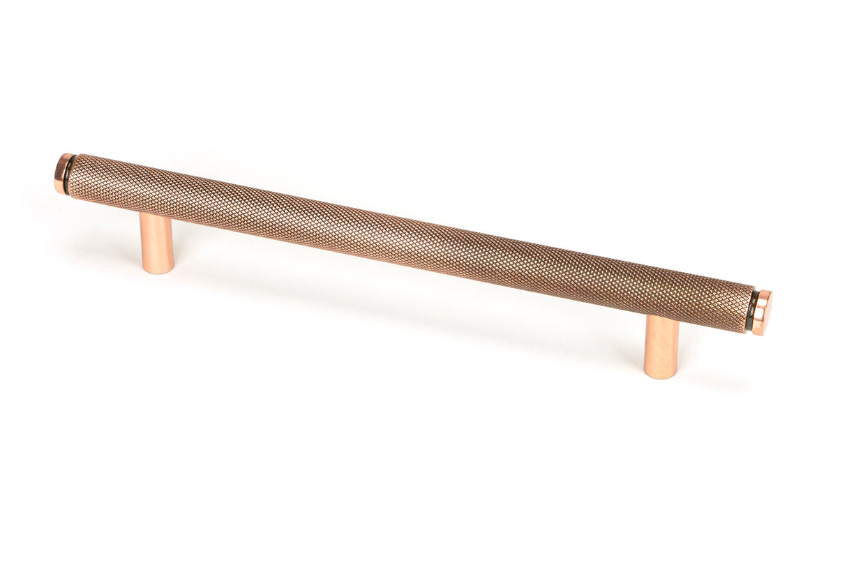 From The Anvil - Polished Bronze Full Brompton Pull Handle - Medium | Sku. 46907 | Trade Door Handles.