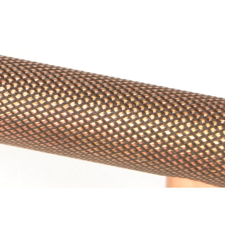 From The Anvil - Polished Bronze Full Brompton Pull Handle - Large | Sku. 46908 | Trade Door Handles.