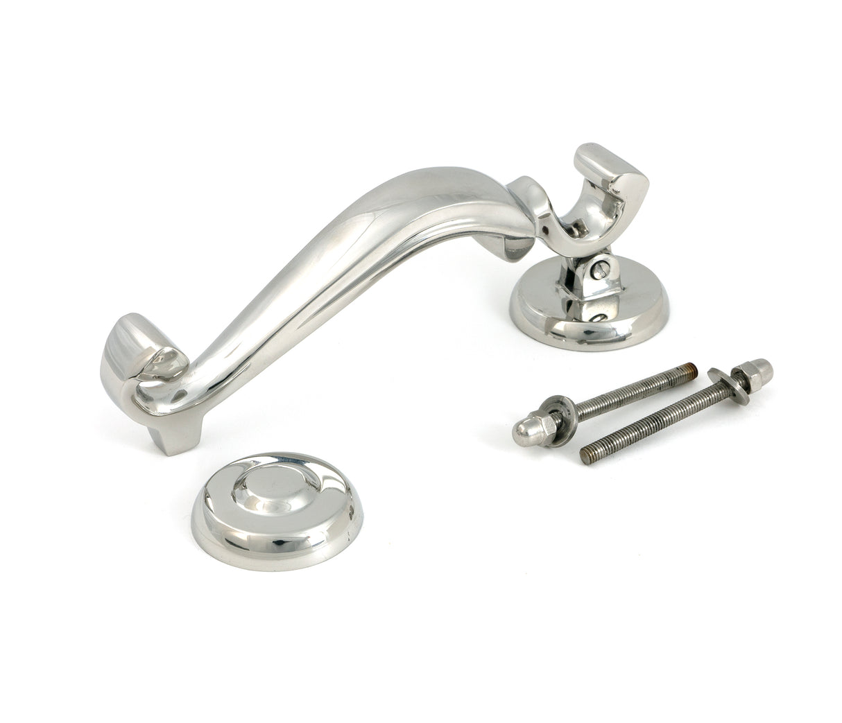 From The Anvil - Polished Marine SS (316) Doctor's Door Knocker | Sku. 46909 | Trade Door Handles.