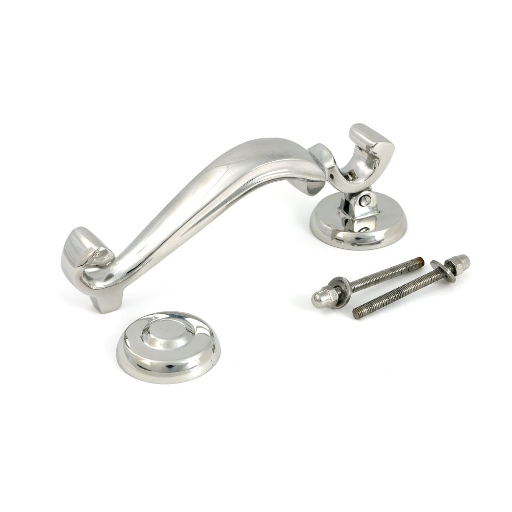 From The Anvil - Polished Marine SS (316) Doctor's Door Knocker | Sku. 46909 | Trade Door Handles.