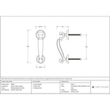 From The Anvil - Polished Marine SS (316) Doctor's Door Knocker | Sku. 46909 | Trade Door Handles.