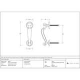 From The Anvil - Satin Marine SS (316) Doctor's Door Knocker | Sku. 46910 | Trade Door Handles.