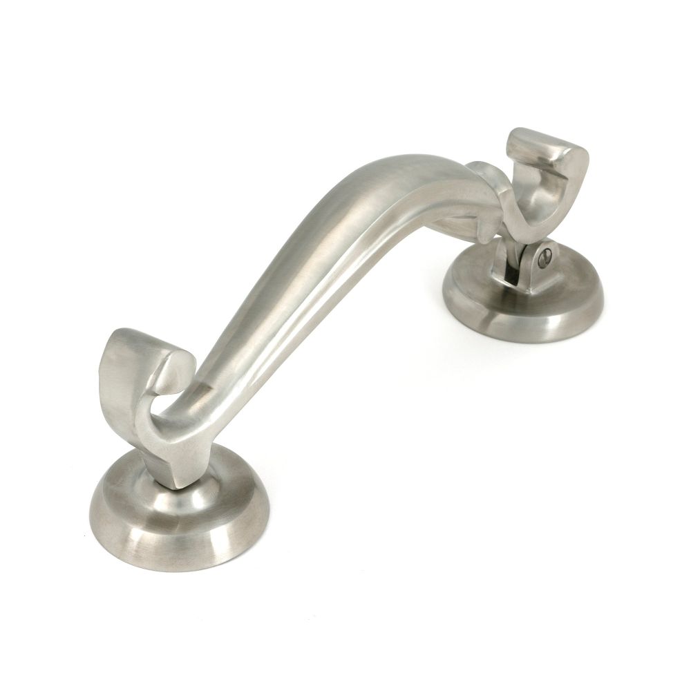 From The Anvil - Satin Marine SS (316) Doctor's Door Knocker | Sku. 46910 | Trade Door Handles.