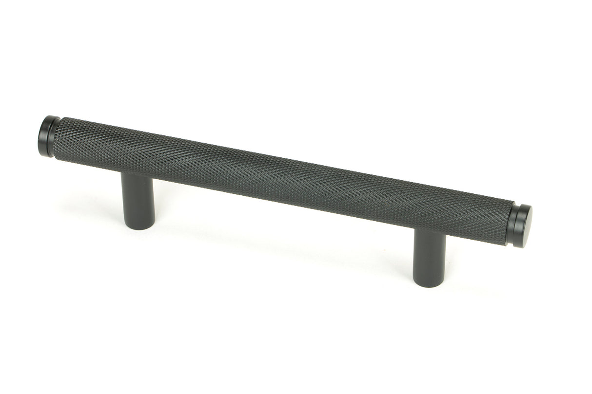 From The Anvil - Matt Black Full Brompton Pull Handle - Small | Sku. 46912 | Trade Door Handles.