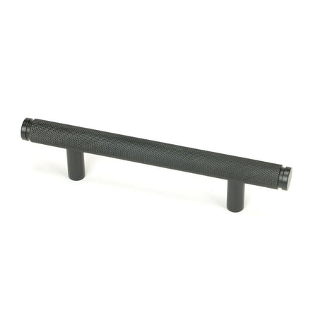 From The Anvil - Matt Black Full Brompton Pull Handle - Small | Sku. 46912 | Trade Door Handles.