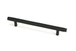 From The Anvil - Matt Black Full Brompton Pull Handle - Medium | Sku. 46913 | Trade Door Handles.