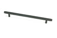 From The Anvil - Matt Black Full Brompton Pull Handle - Large | Sku. 46914 | Trade Door Handles.