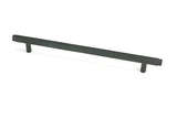 From The Anvil - Matt Black Full Brompton Pull Handle - Large | Sku. 46914 | Trade Door Handles.