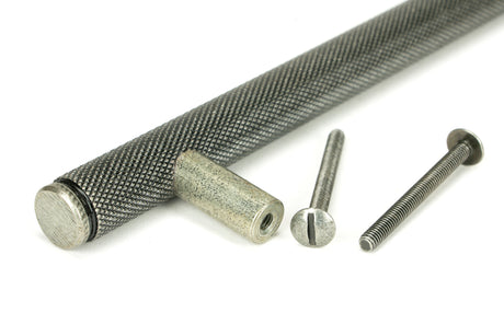 From The Anvil - Pewter Full Brompton Pull Handle - Large | Sku. 46917 | Trade Door Handles.