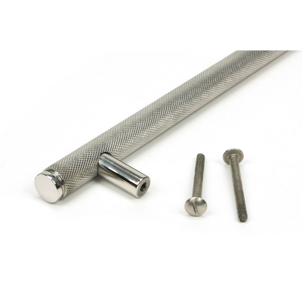 From The Anvil - Polished SS (304) Full Brompton Pull Handle - Small | Sku. 46918 | Trade Door Handles.