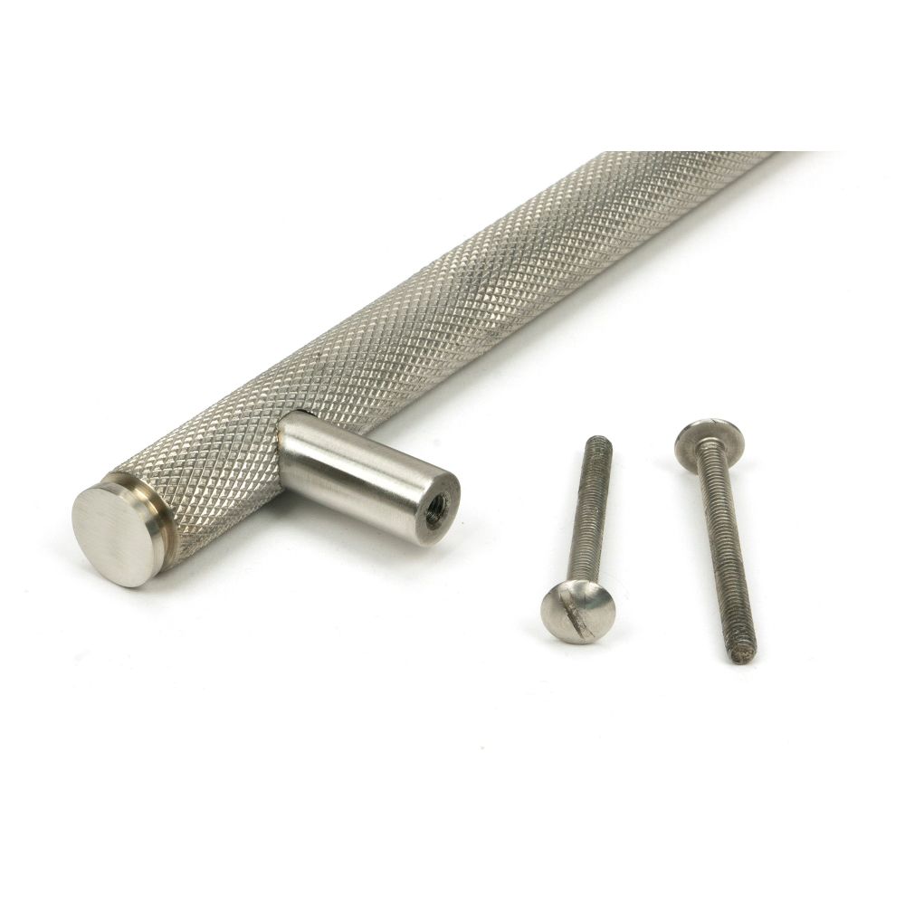 From The Anvil - Satin SS (304) Full Brompton Pull Handle - Small | Sku. 46921 | Trade Door Handles.