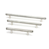 From The Anvil - Satin SS (304) Full Brompton Pull Handle - Small | Sku. 46921 | Trade Door Handles.