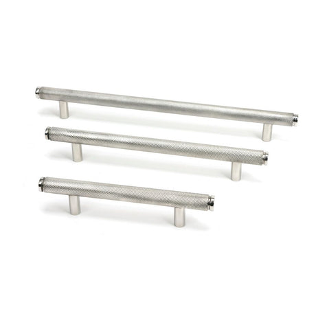 From The Anvil - Satin SS (304) Full Brompton Pull Handle - Small | Sku. 46921 | Trade Door Handles.