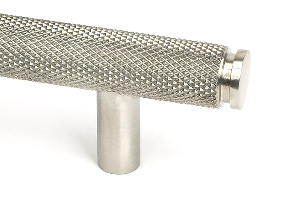 From The Anvil - Satin SS (304) Full Brompton Pull Handle - Medium | Sku. 46922 | Trade Door Handles.