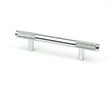 From The Anvil - Polished Chrome Half Brompton Pull Handle - Small | Sku. 46927 | Trade Door Handles.