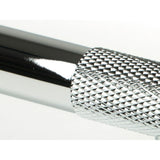 From The Anvil - Polished Chrome Half Brompton Pull Handle - Medium | Sku. 46928 | Trade Door Handles.