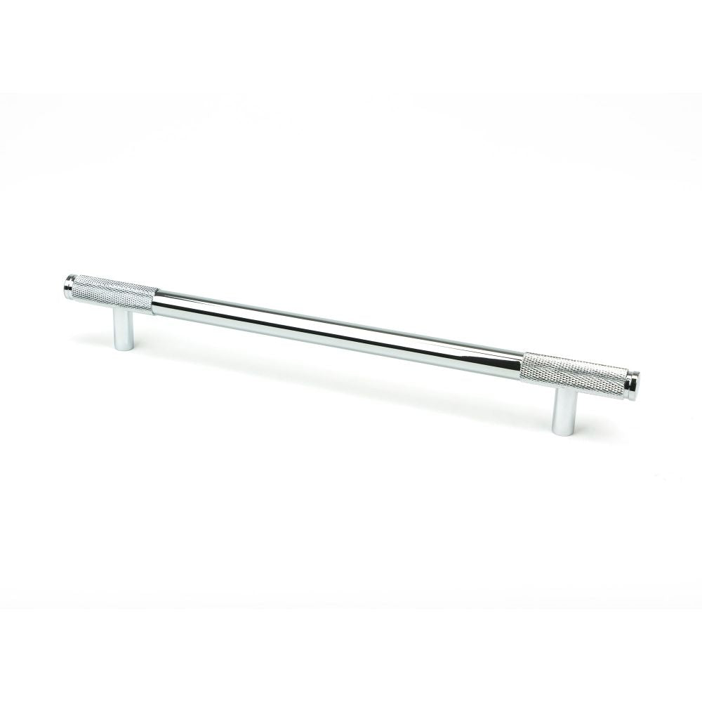 From The Anvil - Polished Chrome Half Brompton Pull Handle - Large | Sku. 46929 | Trade Door Handles.