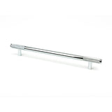 From The Anvil - Polished Chrome Half Brompton Pull Handle - Large | Sku. 46929 | Trade Door Handles.
