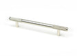 From The Anvil - Polished Nickel Half Brompton Pull Handle - Medium | Sku. 46931 | Trade Door Handles.