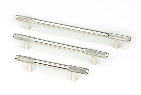 From The Anvil - Polished Nickel Half Brompton Pull Handle - Large | Sku. 46932 | Trade Door Handles.