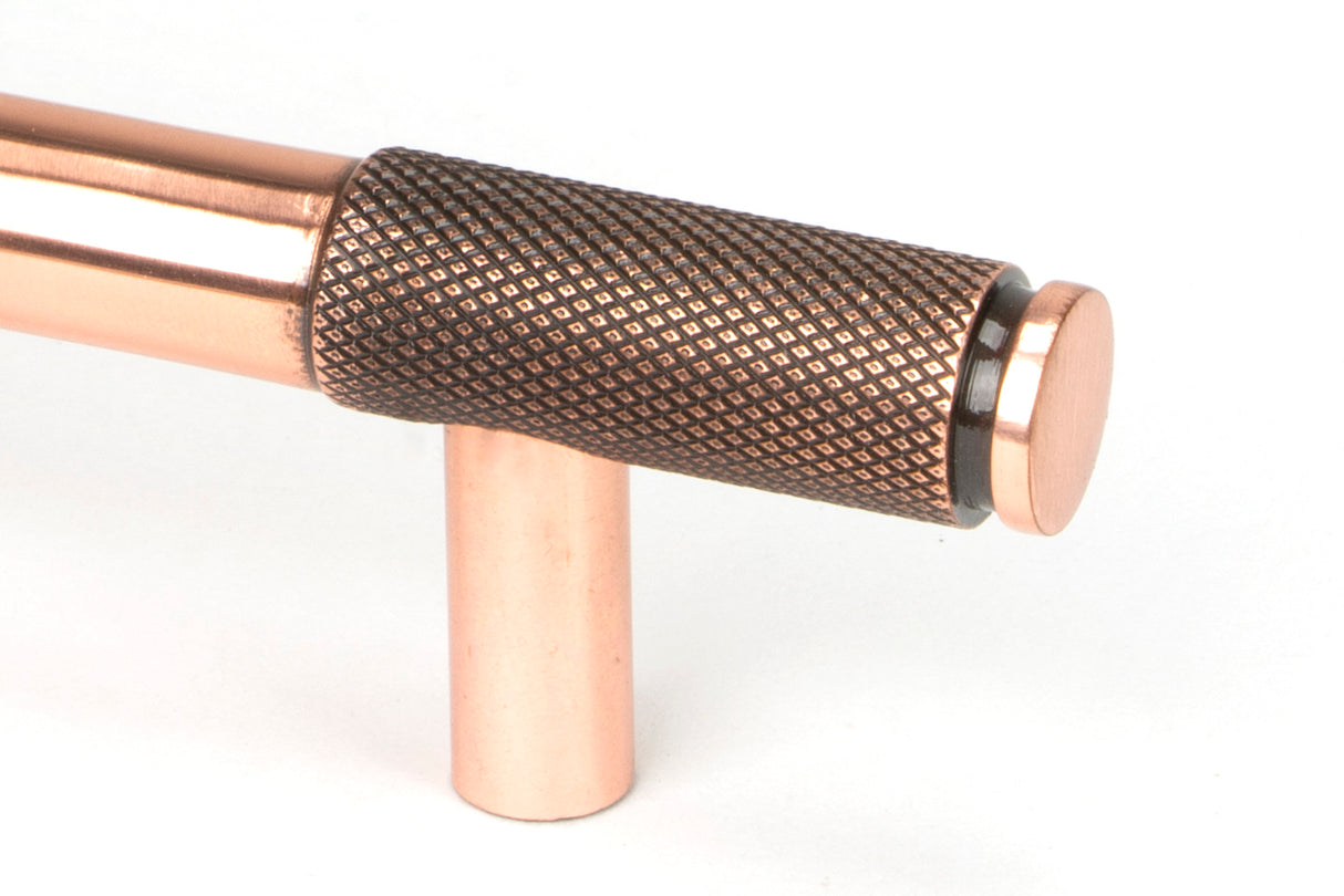 From The Anvil - Polished Bronze Half Brompton Pull Handle - Medium | Sku. 46937 | Trade Door Handles.