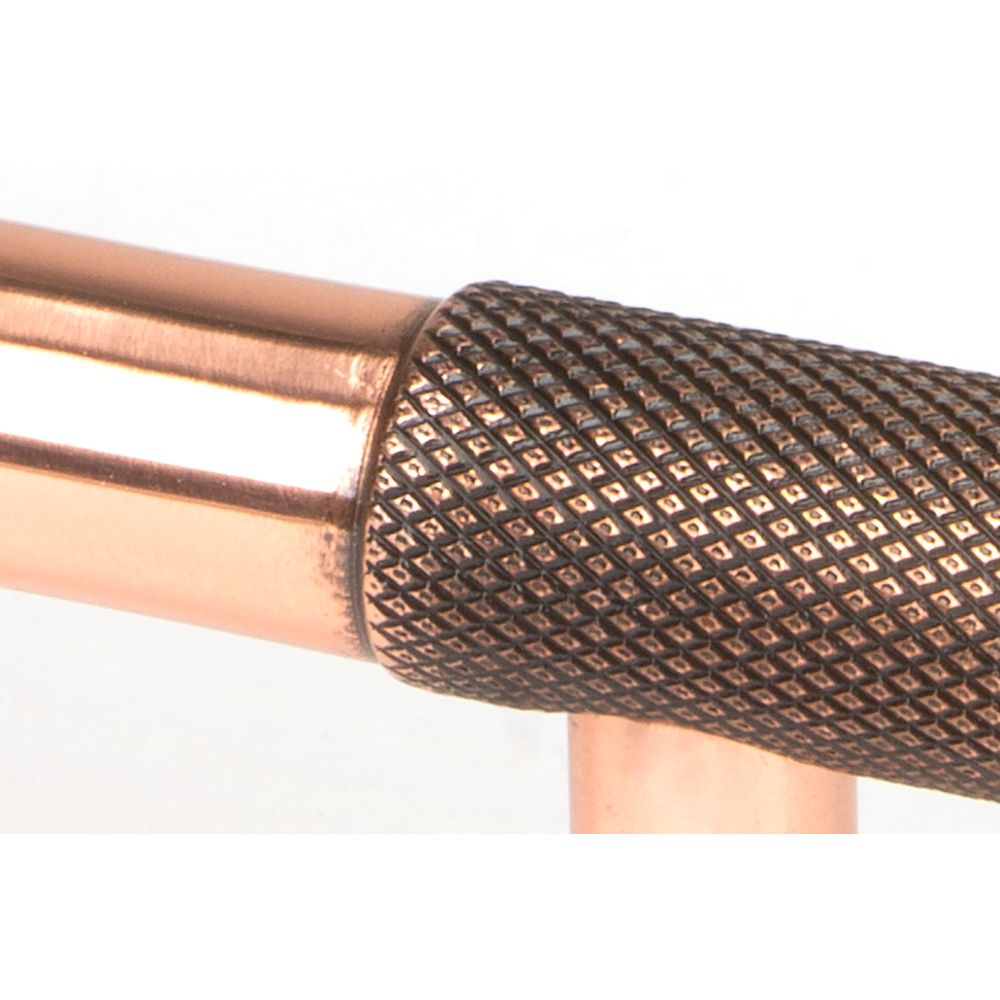 From The Anvil - Polished Bronze Half Brompton Pull Handle - Medium | Sku. 46937 | Trade Door Handles.