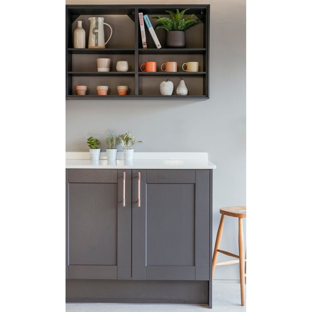 From The Anvil - Polished Bronze Half Brompton Pull Handle - Medium | Sku. 46937 | Trade Door Handles.