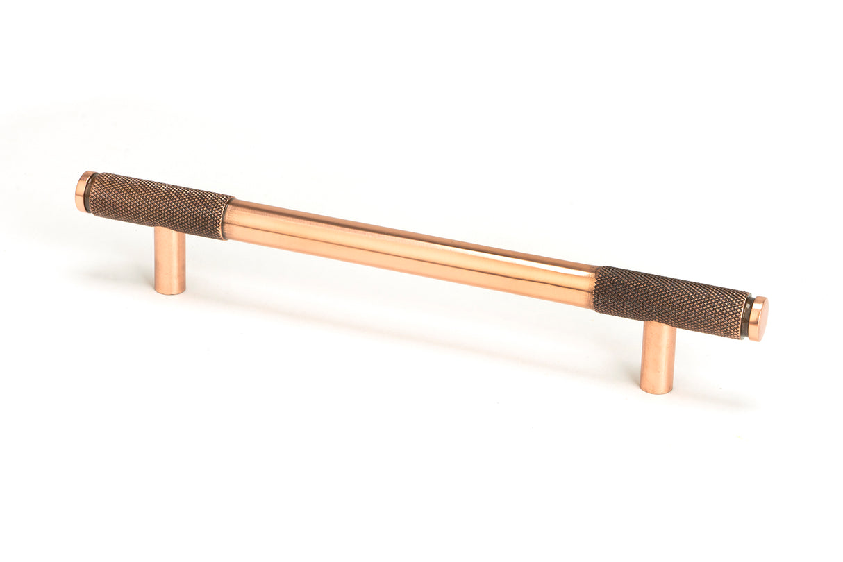From The Anvil - Polished Bronze Half Brompton Pull Handle - Medium | Sku. 46937 | Trade Door Handles.