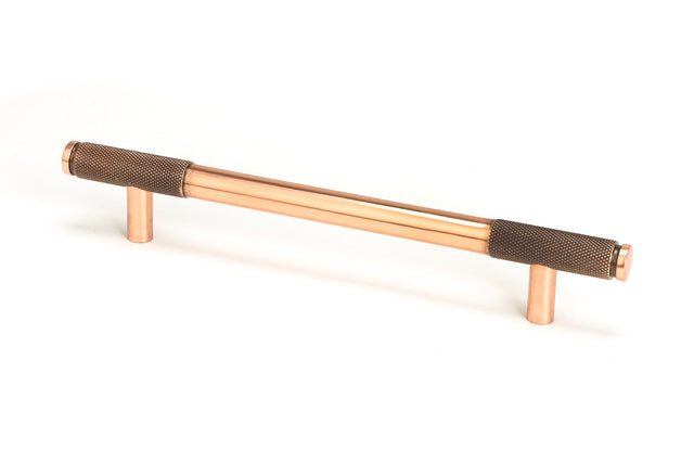 From The Anvil - Polished Bronze Half Brompton Pull Handle - Medium | Sku. 46937 | Trade Door Handles.