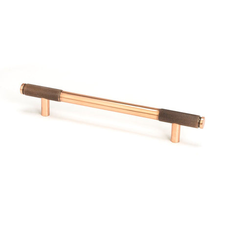 From The Anvil - Polished Bronze Half Brompton Pull Handle - Medium | Sku. 46937 | Trade Door Handles.