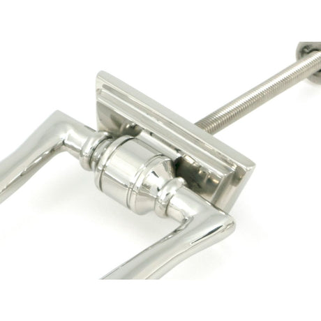 From The Anvil - Polished Marine SS (316) Slimline Art Deco Door Knocker | Sku. 46939 | Trade Door Handles.