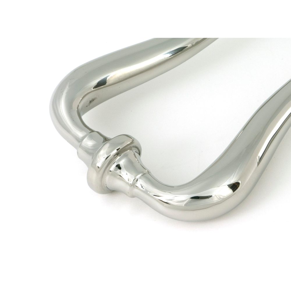 From The Anvil - Polished Marine SS (316) Slimline Art Deco Door Knocker | Sku. 46939 | Trade Door Handles.