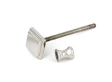 From The Anvil - Polished Marine SS (316) Slimline Art Deco Door Knocker | Sku. 46939 | Trade Door Handles.