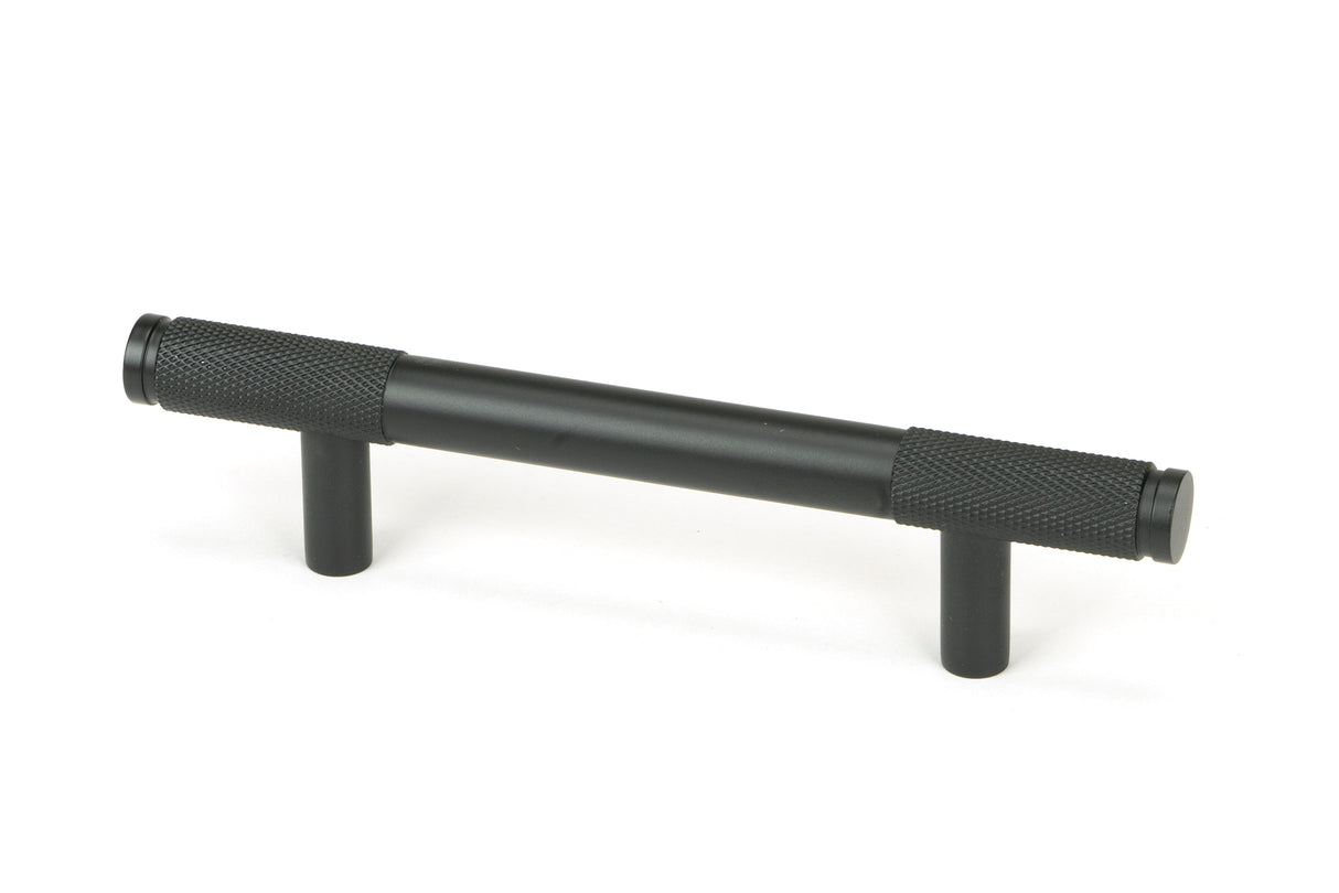 From The Anvil - Matt Black Half Brompton Pull Handle - Small | Sku. 46942 | Trade Door Handles.