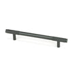 From The Anvil - Matt Black Half Brompton Pull Handle - Medium | Sku. 46943 | Trade Door Handles.