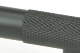 From The Anvil - Matt Black Half Brompton Pull Handle - Large | Sku. 46944 | Trade Door Handles.